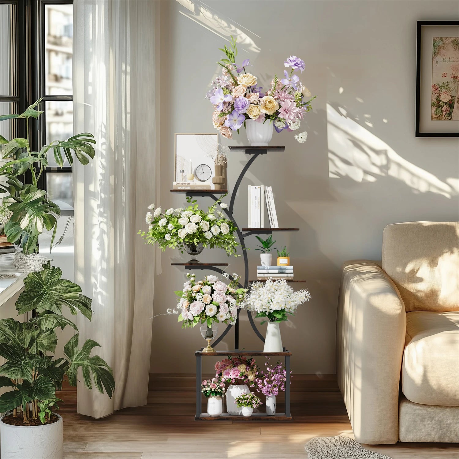 Étagère Arbre LED – 7 niveaux