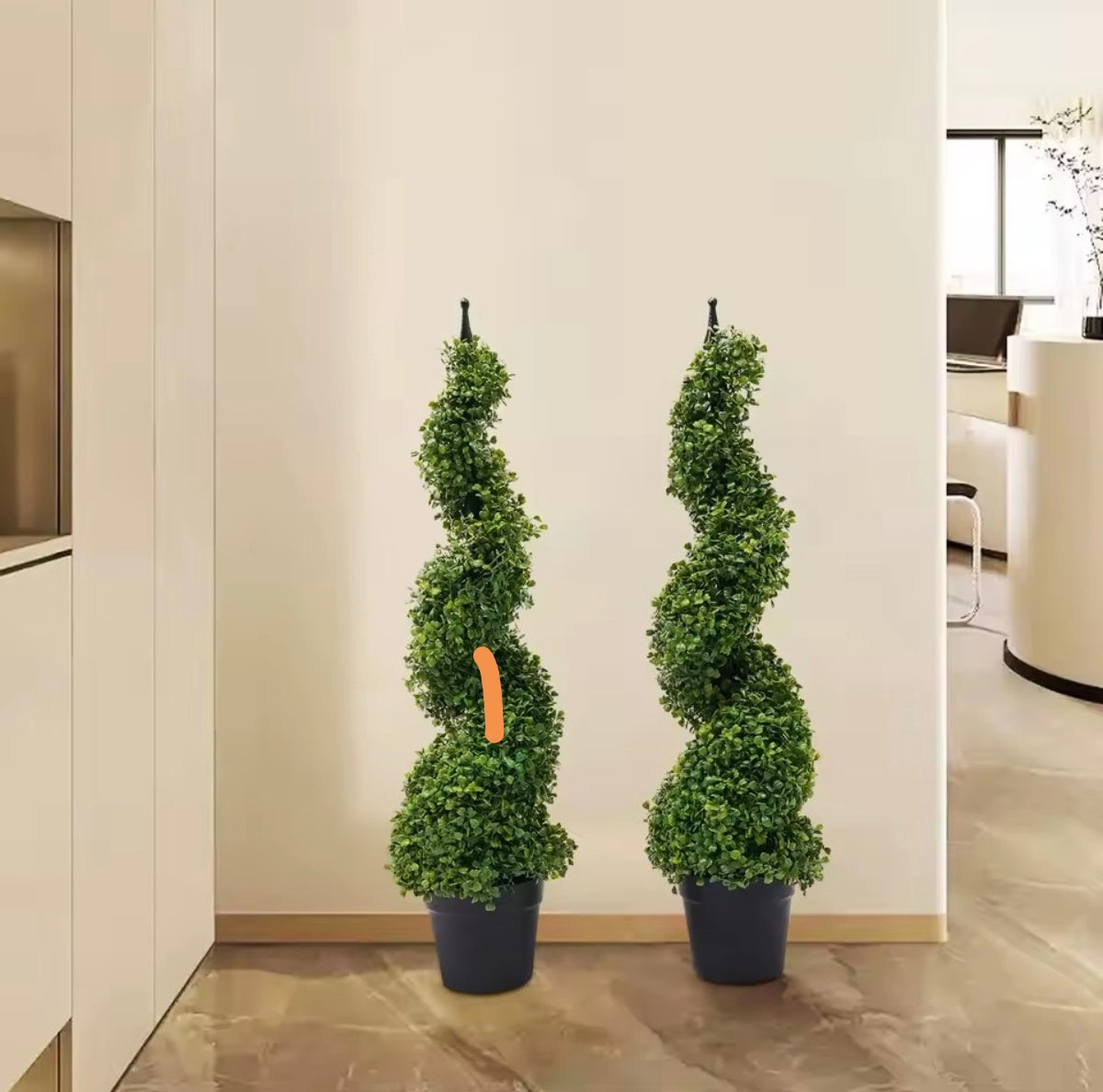 Bonsaï décoratif artificiel double bonheur – vue principale | VerdeForm