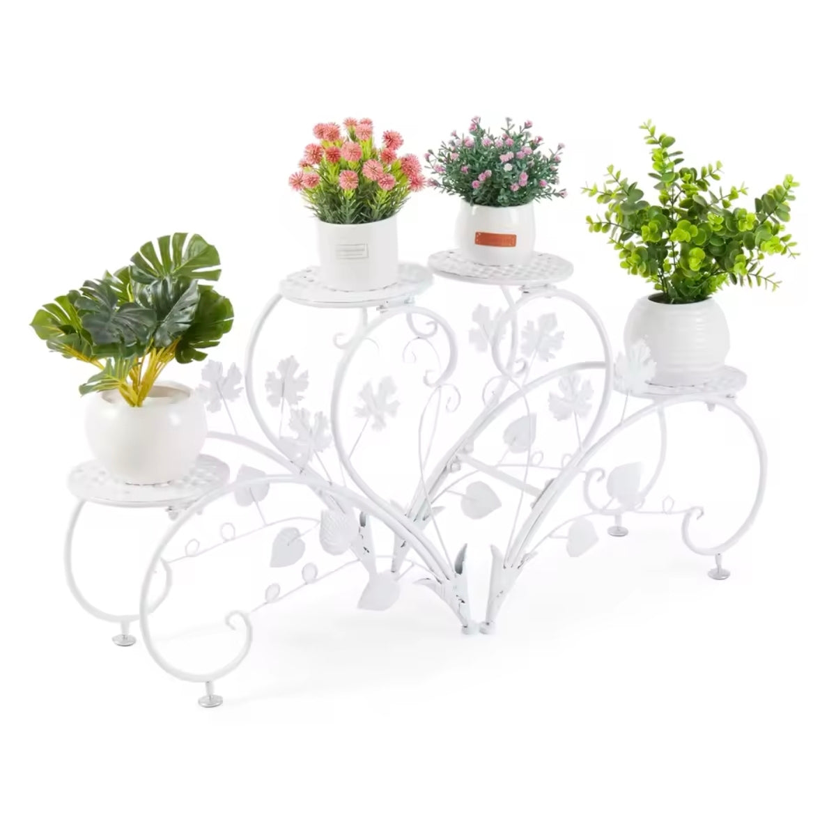 Support à Plantes Cœur – 2 Pièces – Intérieur & Extérieur